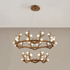 Antler Shape Branch Brass Chandelier product image