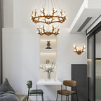 Antler Shape Branch Brass Chandelier product image