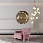Artistic Glass Branch Chandelier for High Ceilings product image