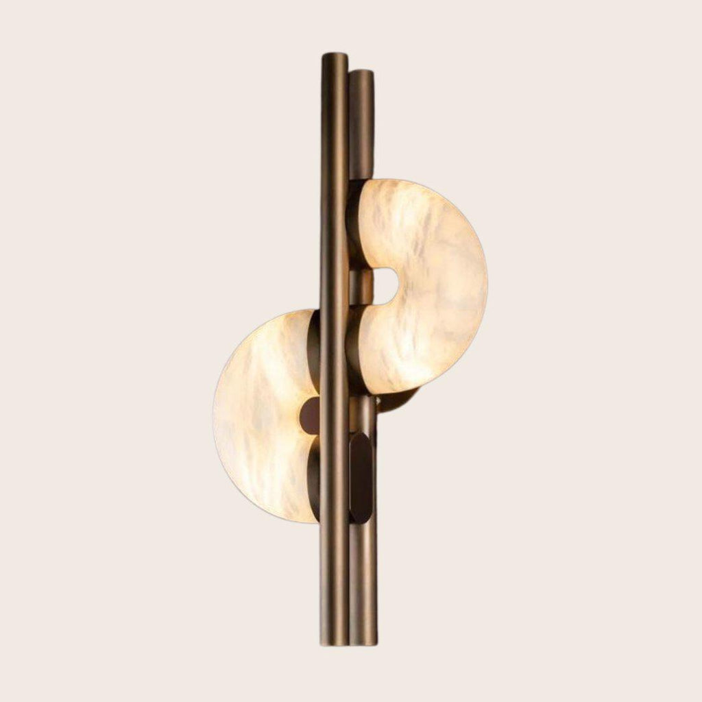 Arya Alabaster Wall Lamp by Bling Lighting Studio
