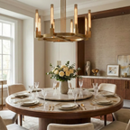 Aurora Crystal Candlestick Linear Glass Tube Chandelier by Bling Lighting Studio