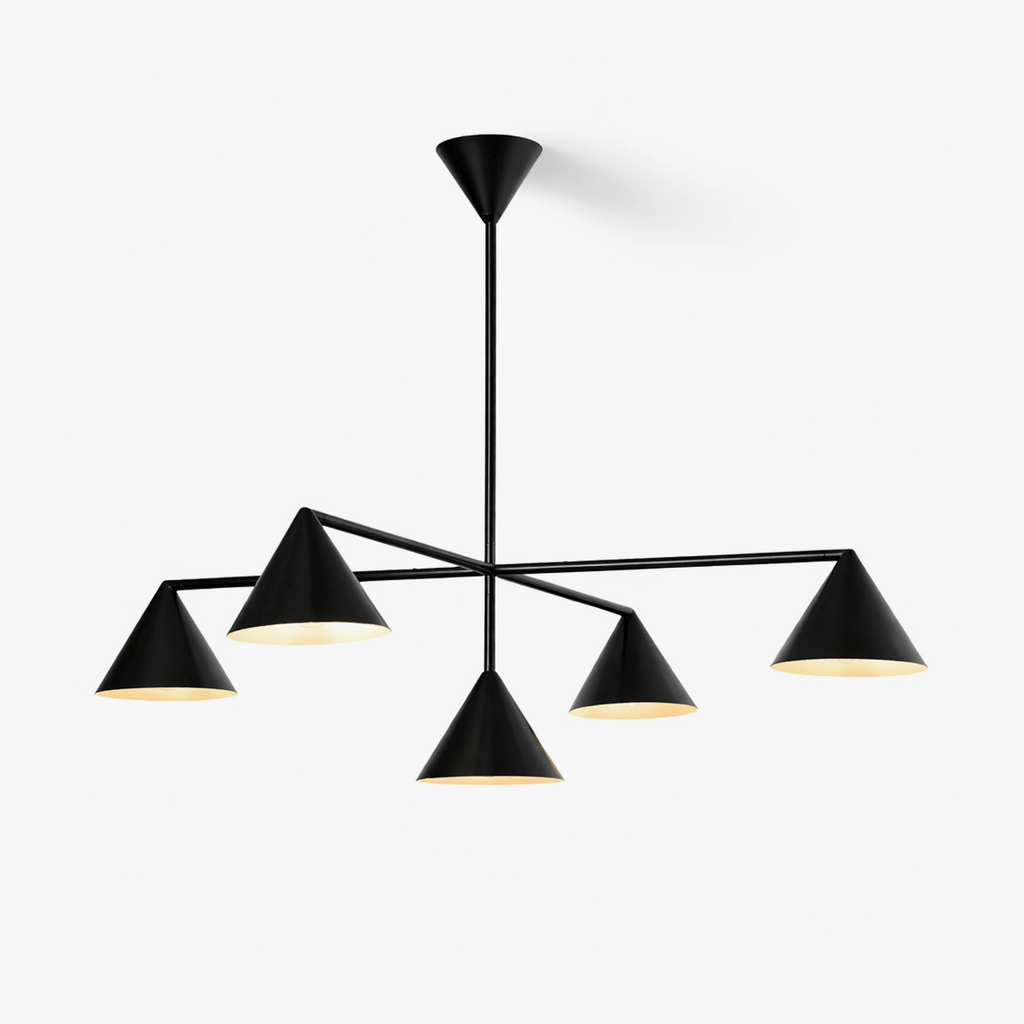 Virelli Cone Chandelier by Bling Lighting Studio