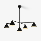 Virelli Cone Chandelier by Bling Lighting Studio