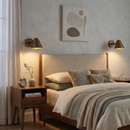 Ballstonn Brass Wall Light by Bling Lighting Studio