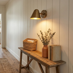 Ballstonn Brass Wall Light by Bling Lighting Studio