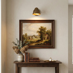 Ballstonn Brass Wall Light by Bling Lighting Studio
