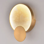 Barley Alabaster Wall Sconce material and finish detail