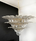 Beautifully Murano Palmette Transparent Chandelier product image