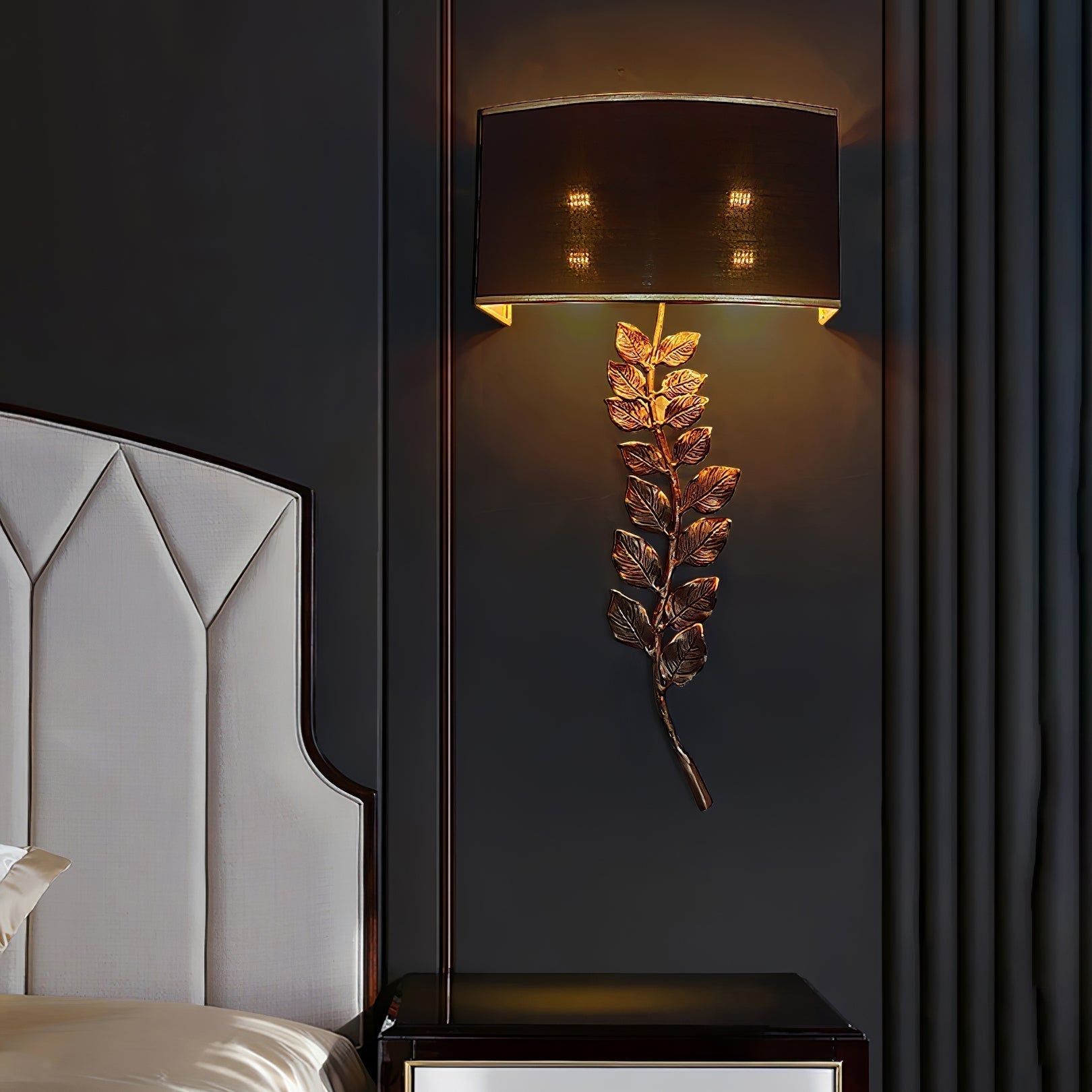 Birdwood Branch Wall Lamp by Bling Lighting Studio