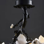 Black Branch Copper Tree Chandelier by Bling Lighting Studio
