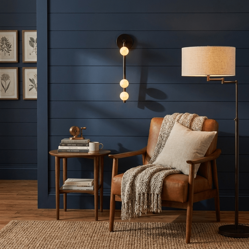 Asteria Alabaster Multi-Globe Wall Sconce — additional product view, stone orbs arranged around a slender vertical body (view 4)