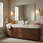 Aurelia Alabaster Cylinder Wall Sconce — additional product view, a cylindrical stone shade carried by a compact wall arm (view 3)