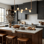 Aureline Alabaster Branch Chandelier — additional product view, rounded stone lights along an open branch-shaped frame (view 3)