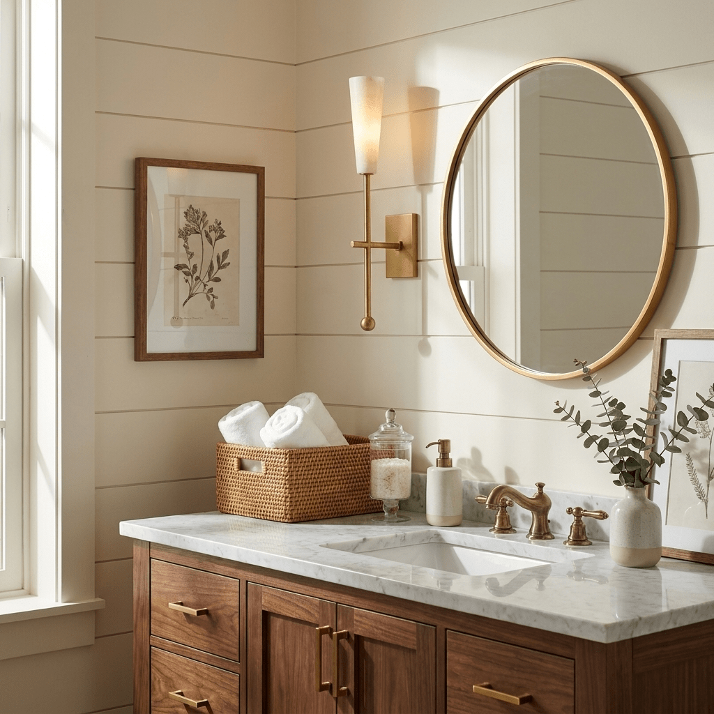 Averon Alabaster Torch Wall Sconce — additional product view, a tapered stone shade above a long vertical stem (view 4)