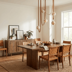 Multiple Belt Alabaster Pendant Light — additional product view, rounded stone shades suspended from individual leather or canvas straps (view 3)