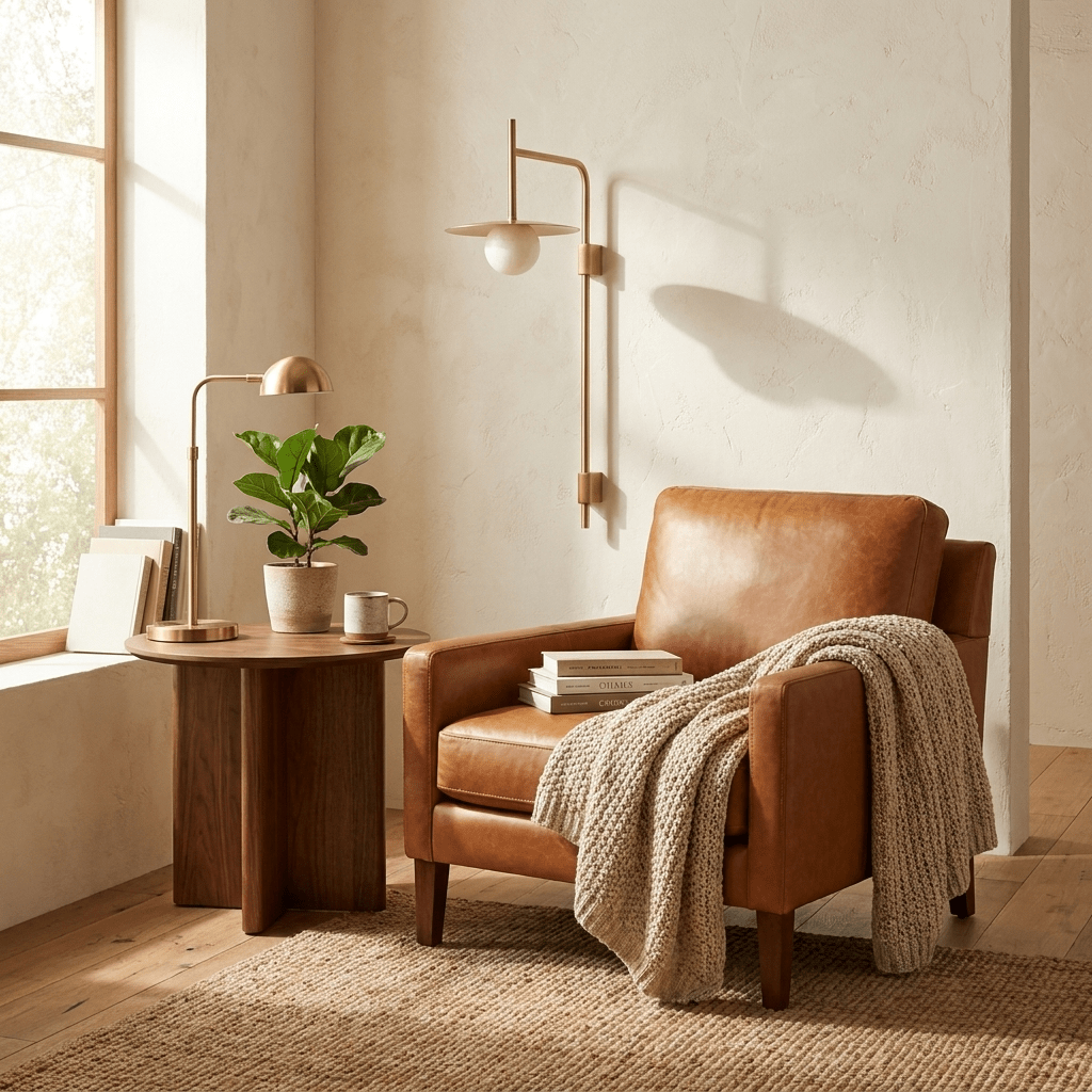 Nivara Long Arm Alabaster Wall Sconce — additional product view, a stone globe carried by an elongated metal frame (view 5)