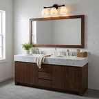 Transom Alabaster Wall Sconce — additional product view, three stone domes along a horizontal wall bar (view 4)