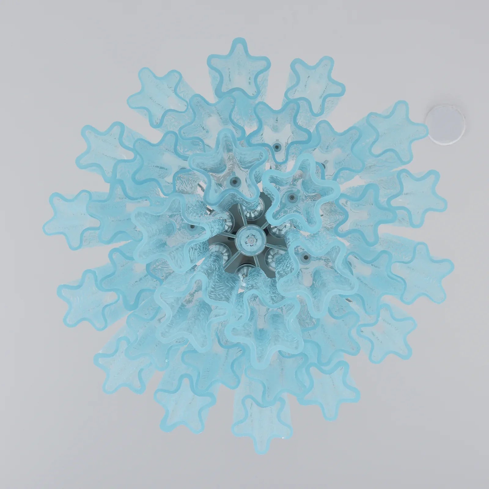 Blue Murano Glass Tube Chandelier product image
