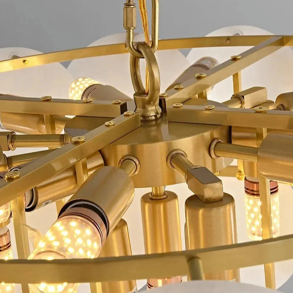 Bordwell Alabaster Chandelier 43" product image