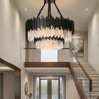 Bourbons Alphonsus Crystal Chandelier by Bling Lighting Studio