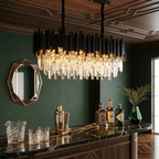 Bourbons Alphonsus Crystal Chandelier by Bling Lighting Studio