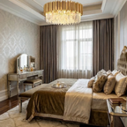 Bourbons Alphonsus Crystal Chandelier by Bling Lighting Studio