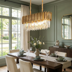 Bourbons Alphonsus Crystal Chandelier by Bling Lighting Studio