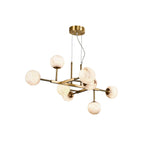 Branched Alabaster Globe Chandelier, product view 9