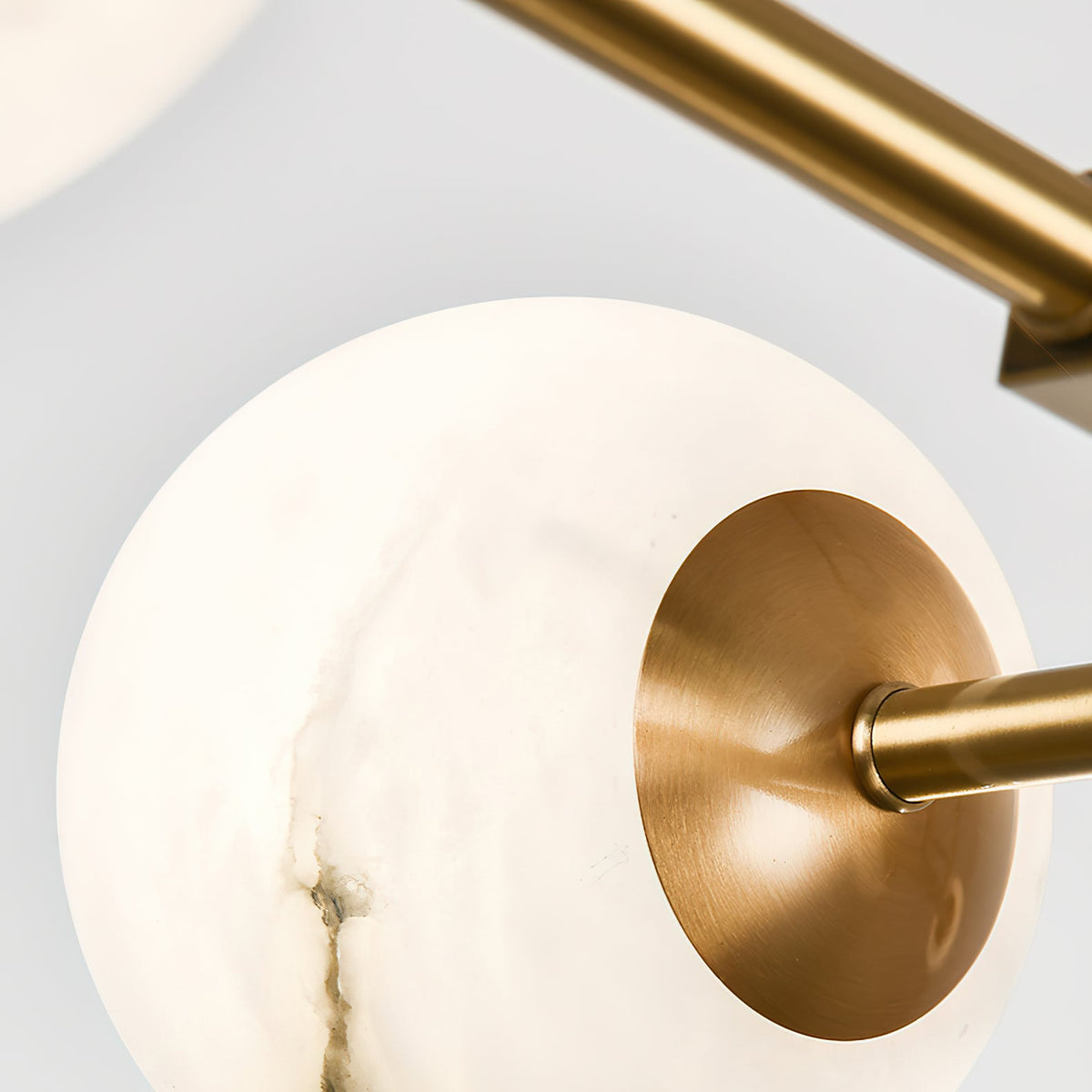 Branched Alabaster Globe Chandelier, product view 11