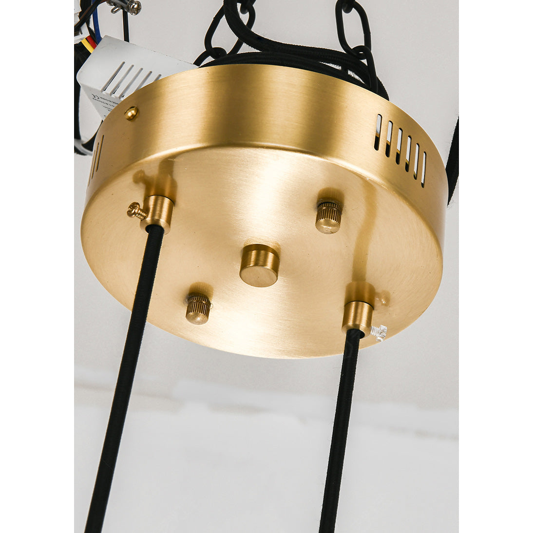 Branched Alabaster Globe Chandelier, product view 12