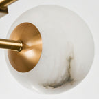 Branched Alabaster Globe Chandelier, product view 14