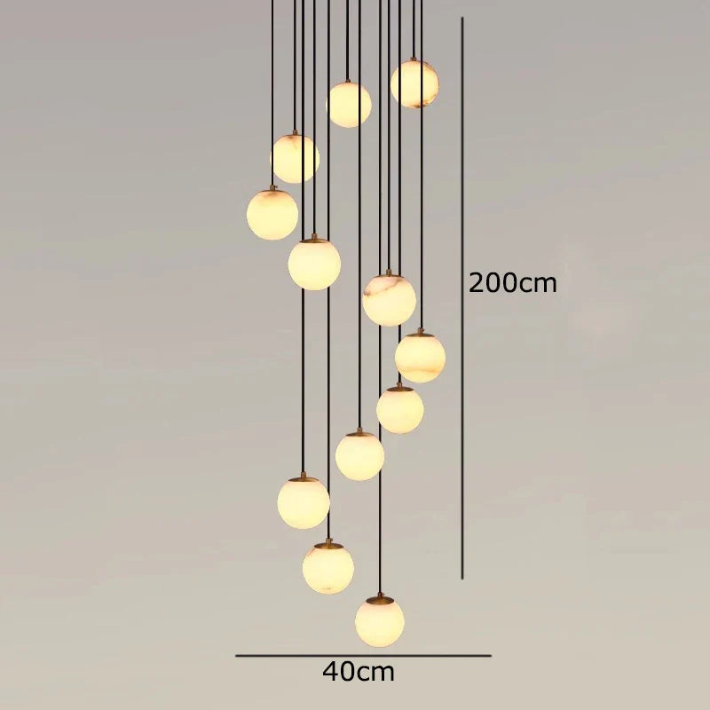 Brighton Alabaster Ball Chandelier product image