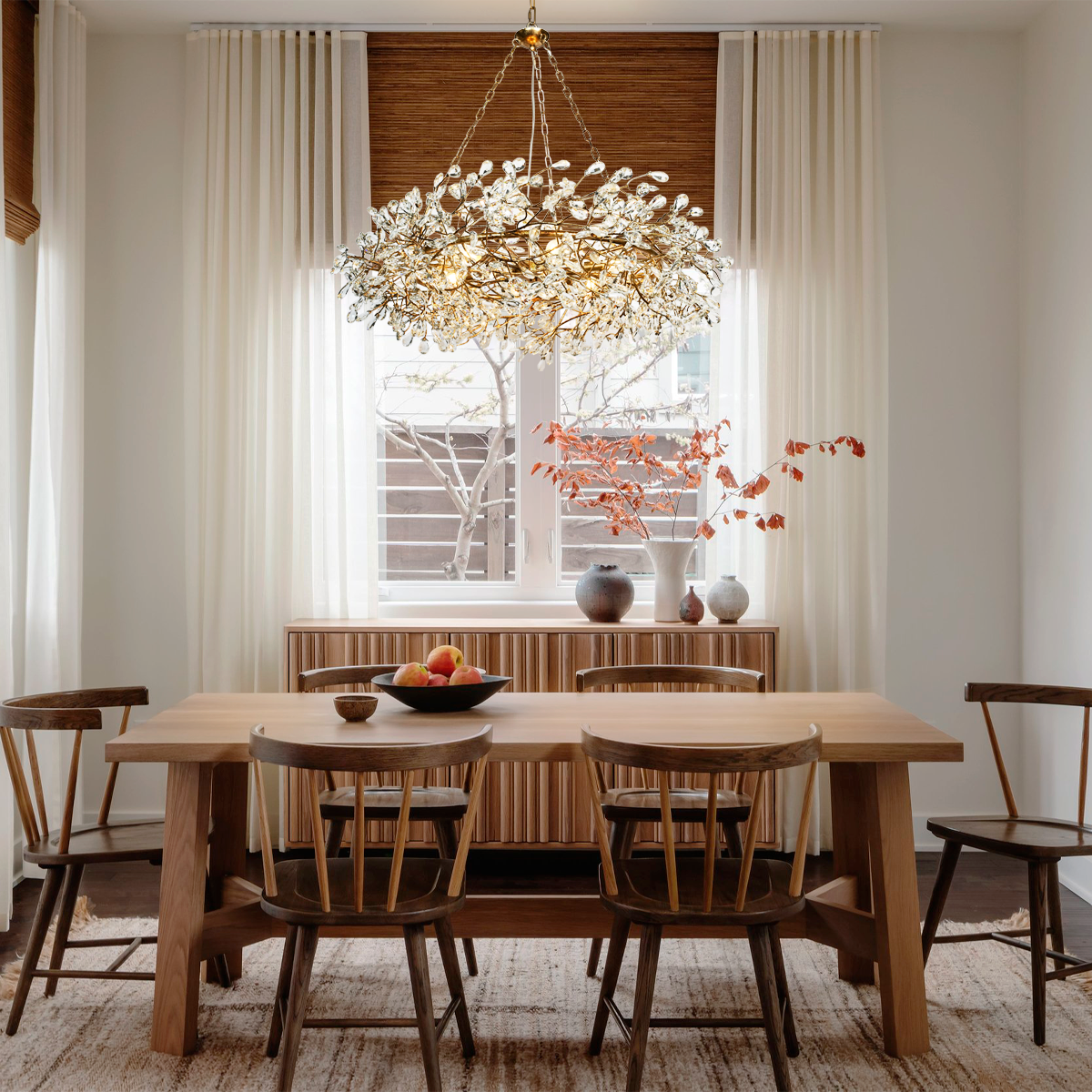 Fiore Crown Chandelier by Bling Lighting Studio