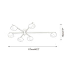 Caelvane Alabaster Flush Mount Ceiling Light, product view 7