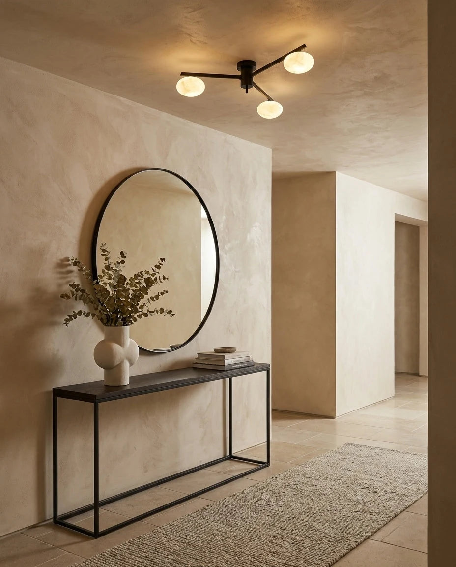 Caelvane Alabaster Flush Mount Ceiling Light, product view 15