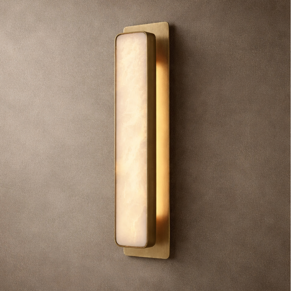 Capri Alabaster Wall Sconce Classic product image