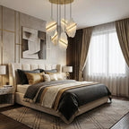 Cascading Alabaster Slab Chandelier by Bling Lighting Studio