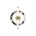 Circular Marble Ring LED Wall Sconce, product view 1