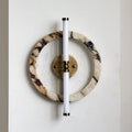Circular Marble Ring LED Wall Sconce, product view 28