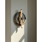 Circular Marble Ring LED Wall Sconce, product view 34