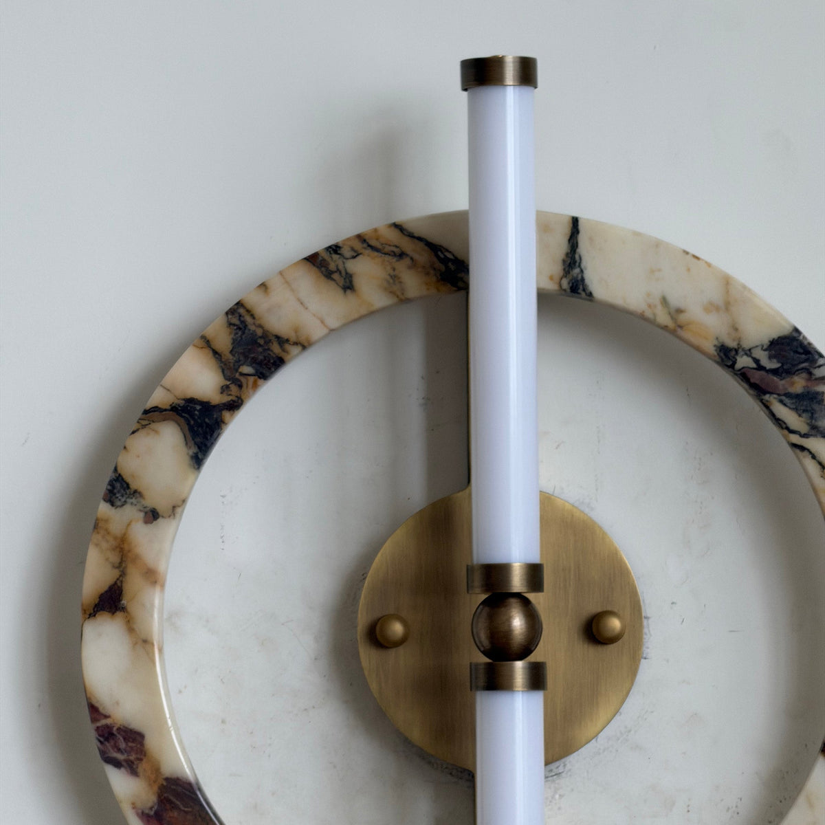 Circular Marble Ring LED Wall Sconce, product view 36