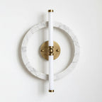 Circular Marble Ring LED Wall Sconce, product view 37