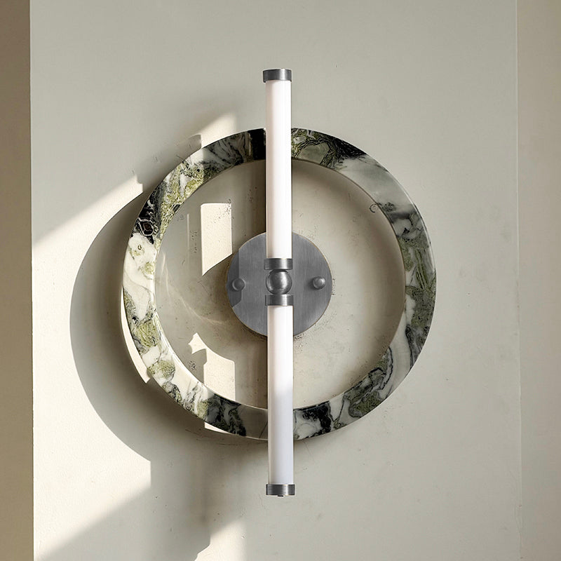 Circular Marble Ring LED Wall Sconce, product view 38