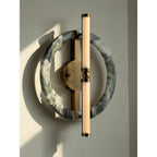 Circular Marble Ring LED Wall Sconce, product view 42