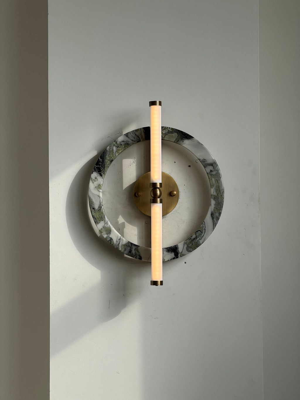 Circular Marble Ring LED Wall Sconce, product view 43