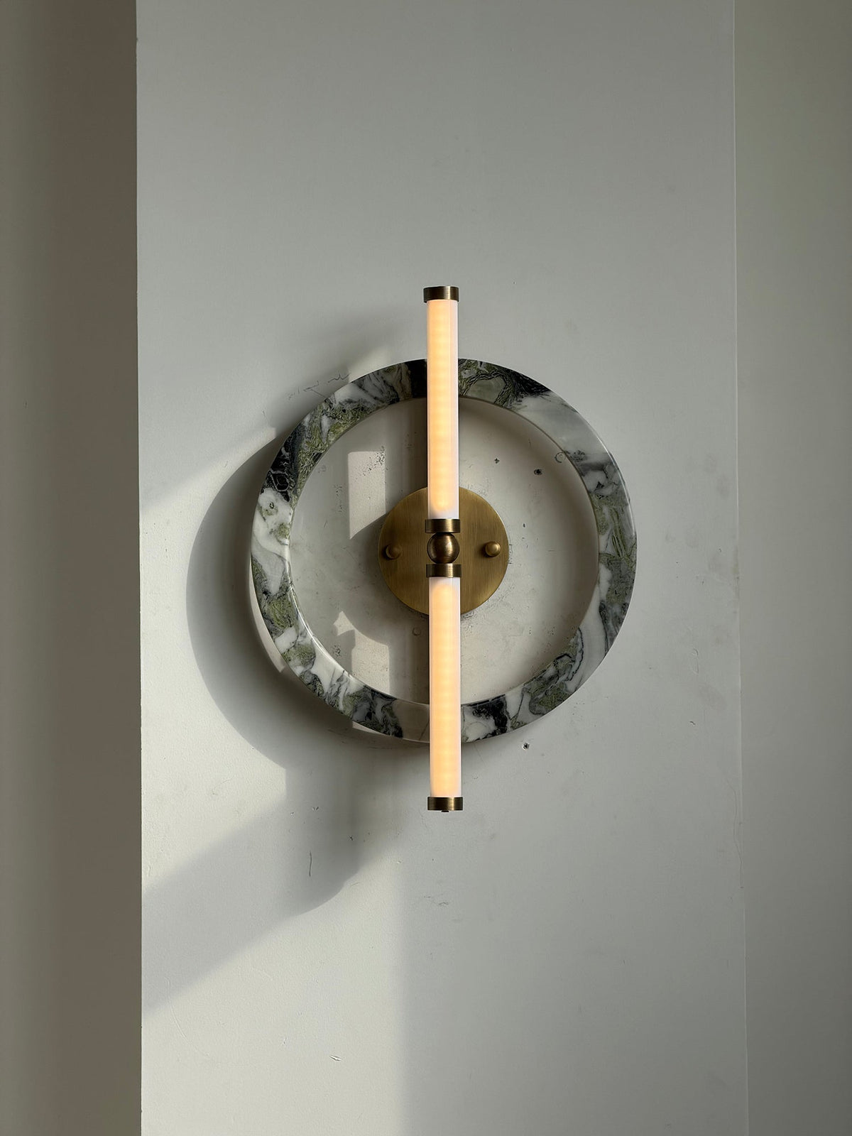 Circular Marble Ring LED Wall Sconce, product view 43