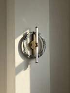 Circular Marble Ring LED Wall Sconce, product view 44