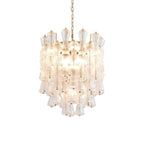 Clepsydra Murano Glass Chandelier by Bling Lighting Studio
