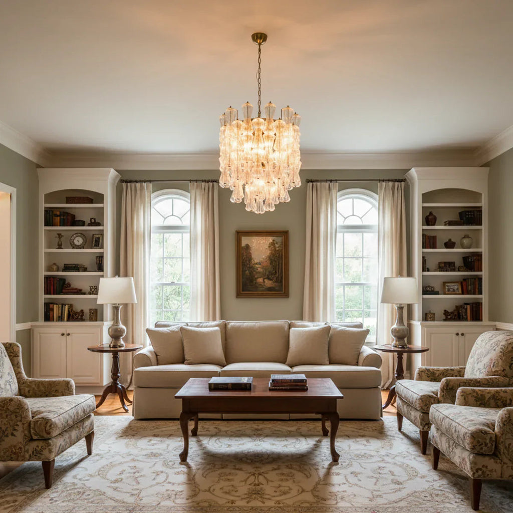 Clepsydra Murano Glass Chandelier additional product view