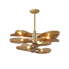 Cloud-Shaped Layered Amber Chandelier product image